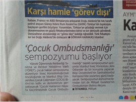 ÇOCUK HAKLARININ HAYATA GEÇİRİLMESİNDE ÇOCUK OMBUDSMANLIĞI SEMPOZYUMU