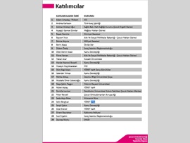 ÇOCUK OMBUDSMANLIĞI YUVARLAK MASA